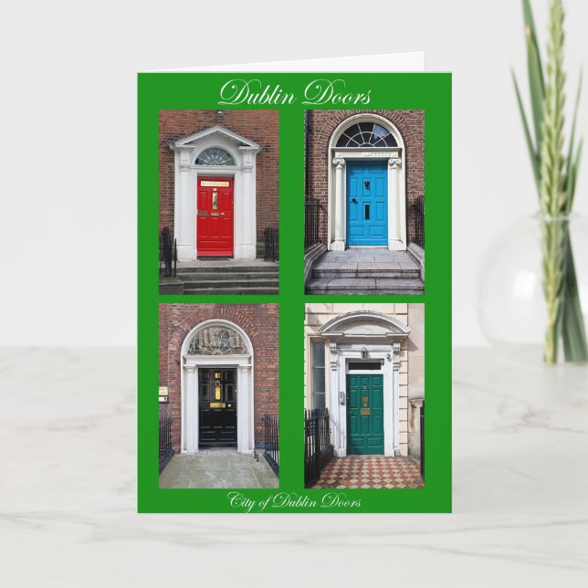Carte Doors Dublin (Devant)