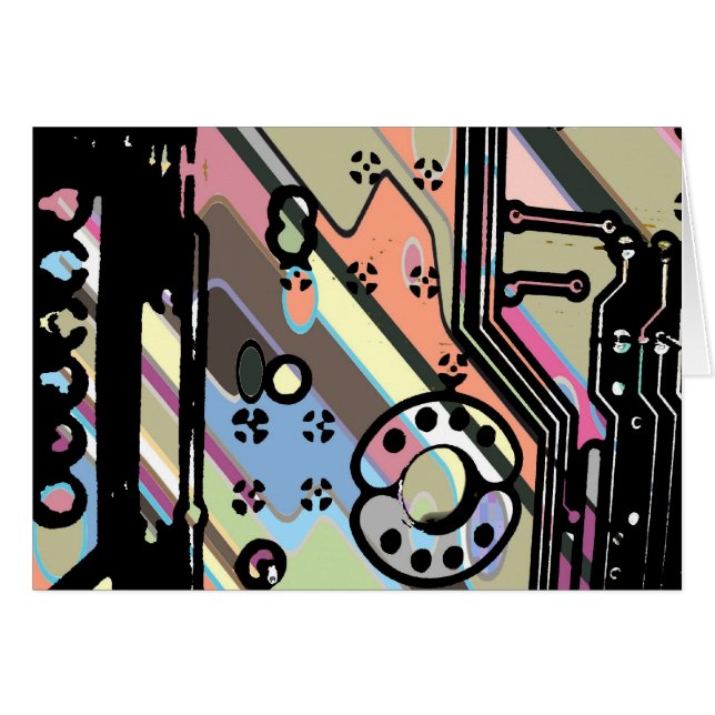 Carte d'ordinateur (Devant horizontal)