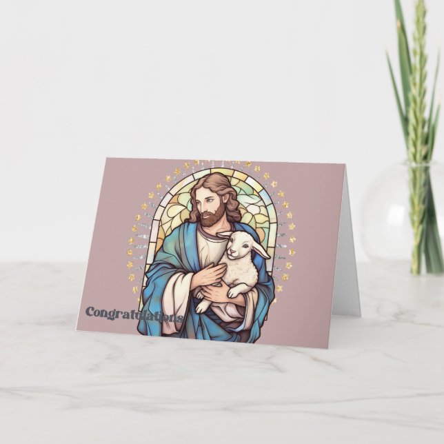 Carte d'ordination dans la prêtrise (Devant)