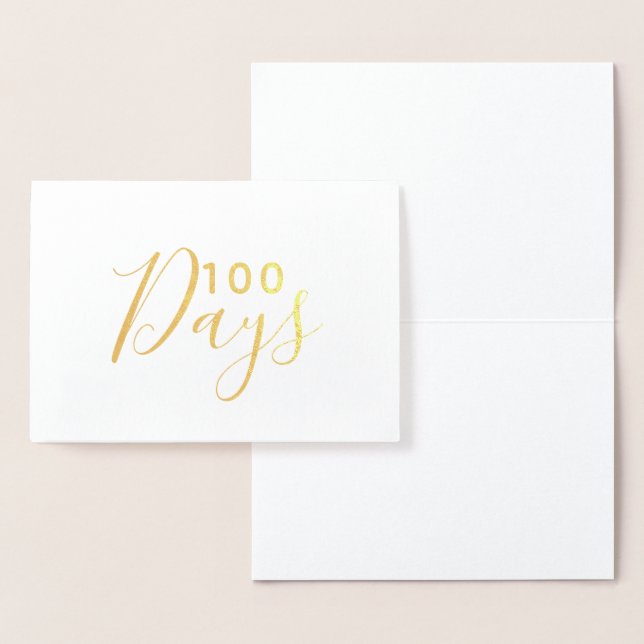 Carte Dorée 100 jours (Affichage)