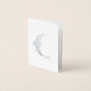 Carte Dorée 16e siècle Celtic Knot Capitale décorative C