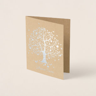 Carte Dorée Arbre de vie Rosh Hashanah
