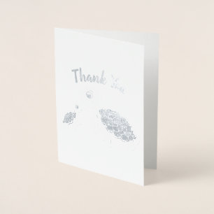 Carte Dorée Baby shower de tortue de mer Co-Ed Genre Neutre