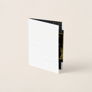 Carte Dorée Célébration de votre succès