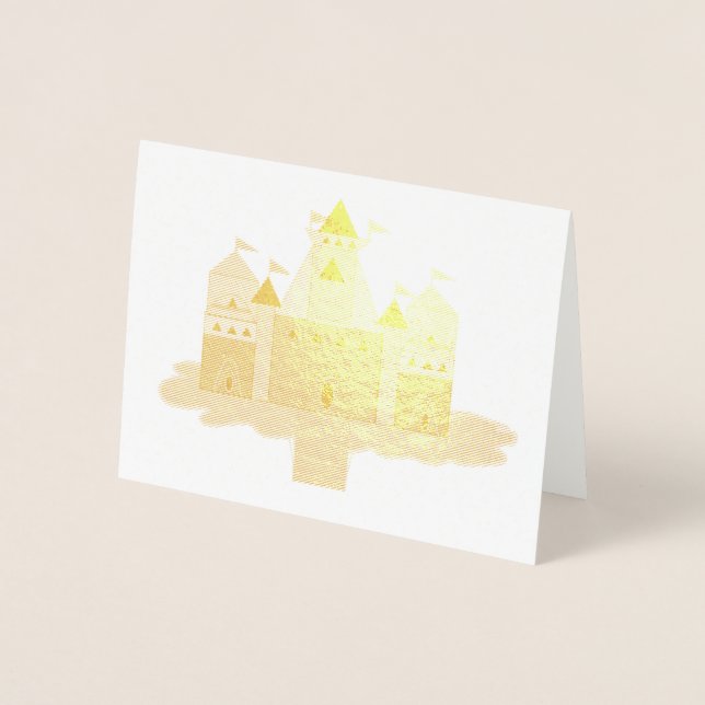 Carte Dorée Château de Princess (Devant)