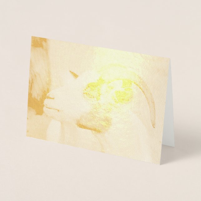 Carte Dorée Chèvre de Calico (Devant)
