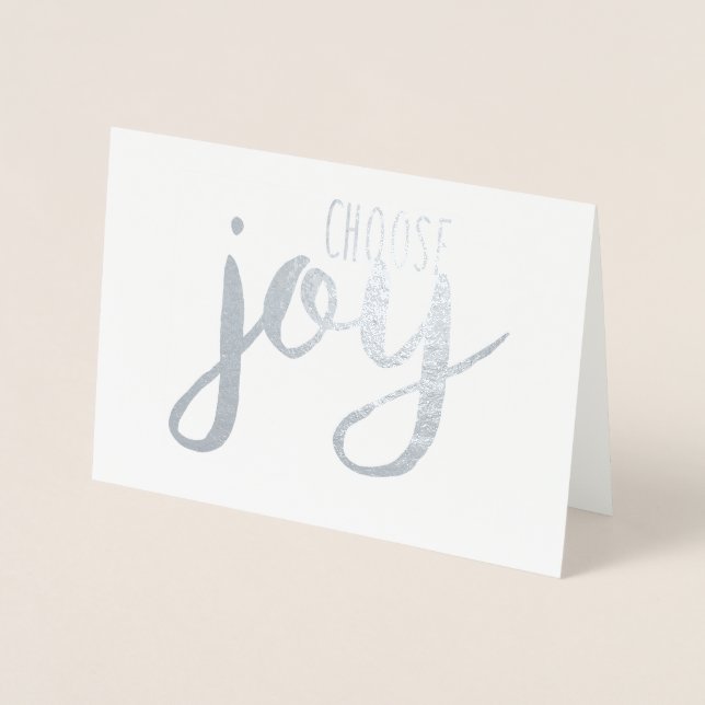 Carte Dorée Choisir la joie (Devant)