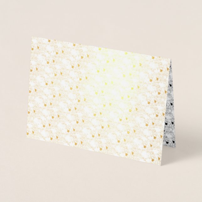 Carte Dorée conception quatre points (Devant)