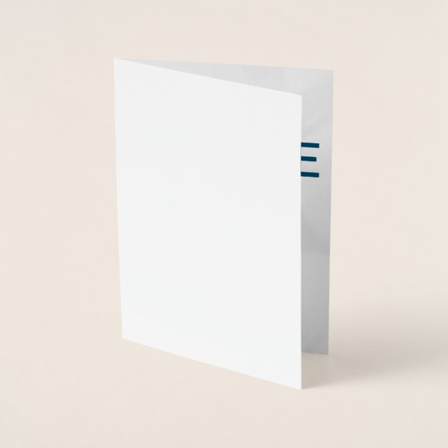 Carte Dorée Customisez votre propre (Devant)