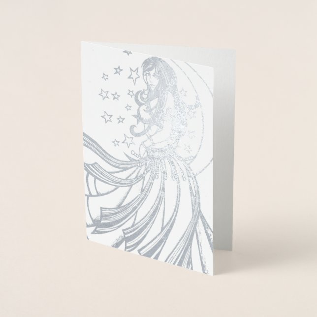 Carte Dorée Danse du ventre de la lune (Devant)