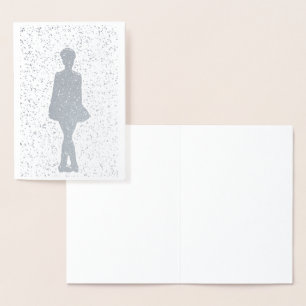 Carte Dorée Danseuse irlandaise