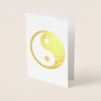 Carte Dorée Design Yin & Yang
