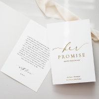 Ellesmere Her Promesse Vows Book Mariage