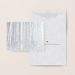 Carte Dorée Étang/bois de Walden : Vacances de Noël