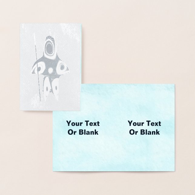 Carte Dorée Fractal Inuit Hunter (Affichage)