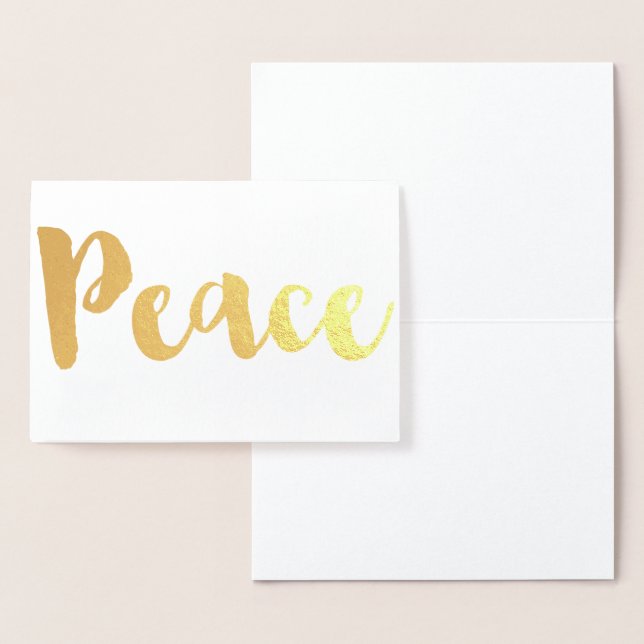 Carte Dorée Gold Peace (Affichage)