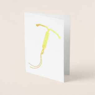 Carte Dorée Graphique de la feuille d'or IUD
