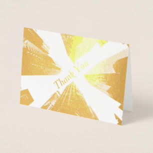Carte Dorée HAMbWG - Gold Foil Card - Merci - Ville