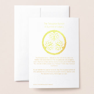 Carte Dorée Histoire des samouraïs japonais Tokugawa Radiant