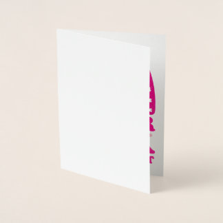 Carte Dorée Je Porte Du Rose Pour Ma Tante Sensibilisation Au 