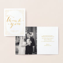Love & Merci Script Confetti Mariage Merci