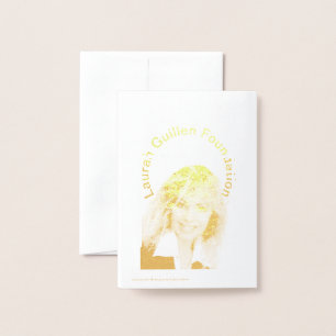 Carte Dorée Merci de la Fondation Laurah Guillen