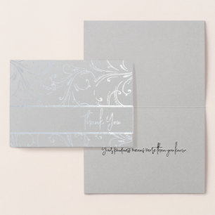 Carte Dorée Merci en 