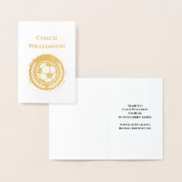 Merci Entraîneur Football