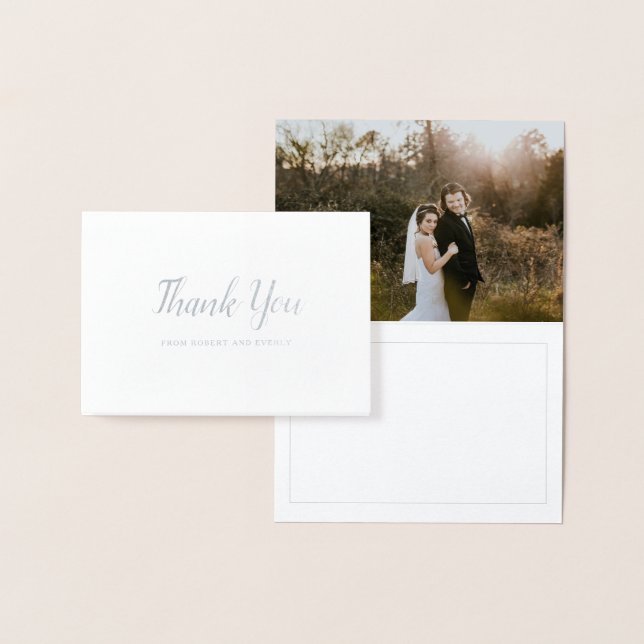 Carte Dorée Merci Mariage (Affichage)