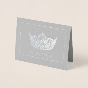 Carte Dorée Miss America Style Foil Crown