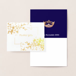 Carte Dorée Miss America Style Pageant Crown Cherry Blossom