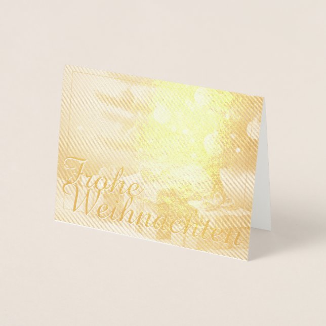 Carte Dorée Motiv, mit Geschenken unterm Weihnachtsbaum 37016 (Devant)