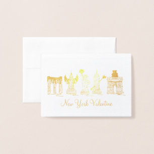 Carte Dorée New York City Valentine's Day NYC Landmarks