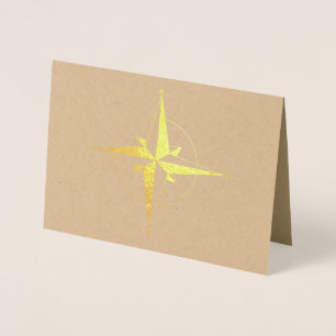 Carte Dorée Nouvelle Direction Camping Randonnée Compass Outdo