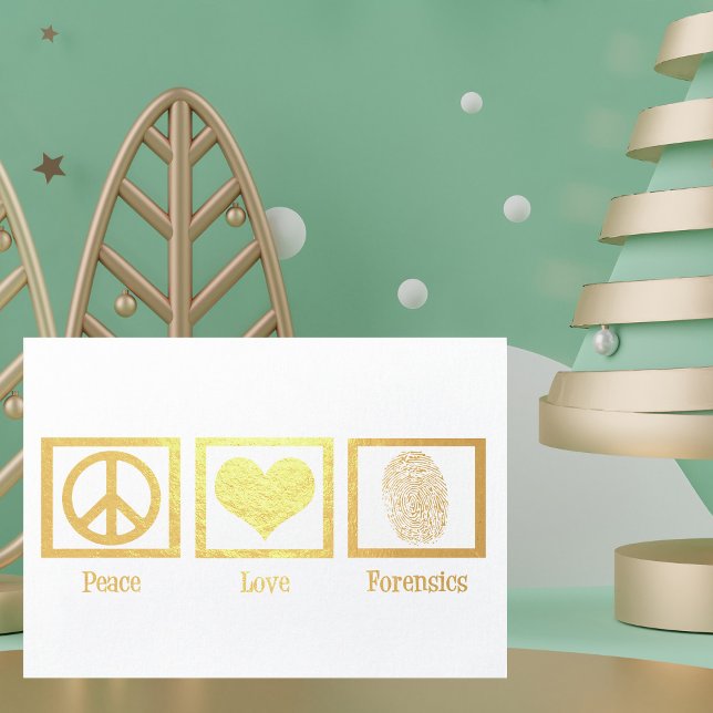 Carte Dorée Paix Amour Expertise Judiciaire Or Magnifique (Créateur téléchargé)