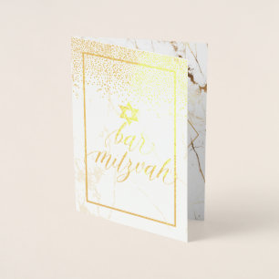 Carte Dorée PixDezines Gold Confetti/Signaux de table réservés