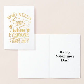 Carte Dorée Qui A Besoin D'Être Génial Quand Tout Le Monde M'A