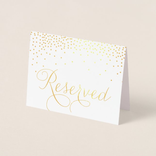 Carte Dorée SIGNE Mariage RÉSERVÉ À L'HUILE D'OR (Devant)