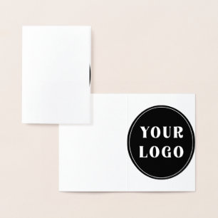 Carte Dorée sur mesure, unique, élégant et minimaliste