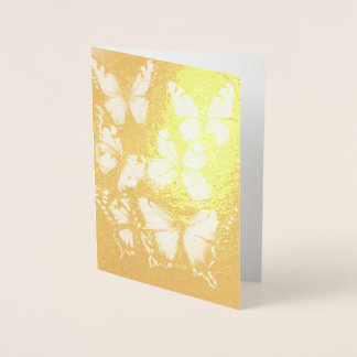 Carte Dorée Taille : Standard (5"x7") Éblouissant et ravissant