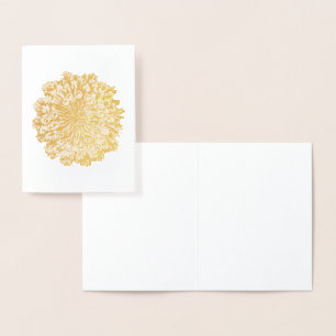 Carte Dorée Vintage Haeckel