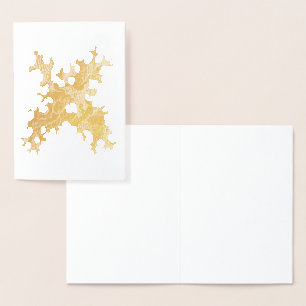 Carte Dorée Vintage Haeckel