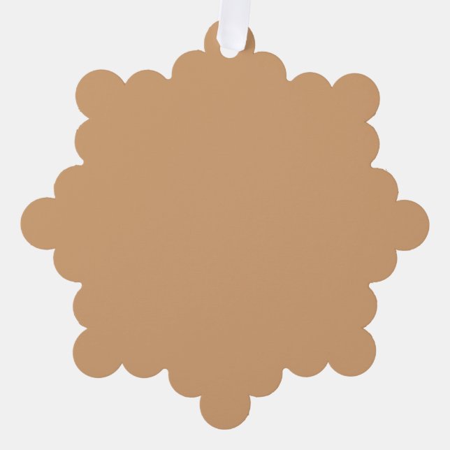 Carte d'ornement de sable chaud personnalisée (Recto)