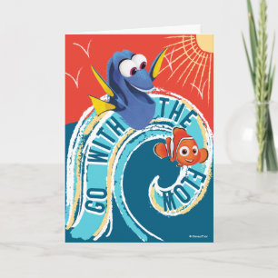 Carte Dory et Nemo  Aller avec le flux