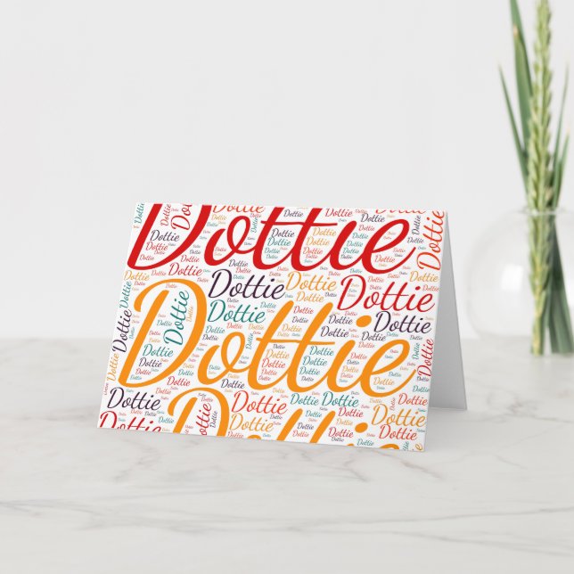 Carte Dottie (Devant)