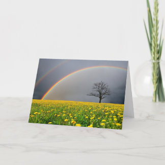 Carte Double arc-en-ciel