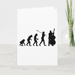 Carte Double Bassist