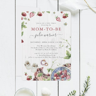 Carte Douce Fête Champêtre d'Été Baby Shower