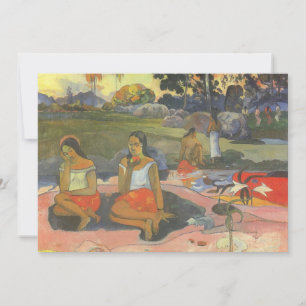 Carte Douce Somnolence par Paul Gauguin, Art Vintage
