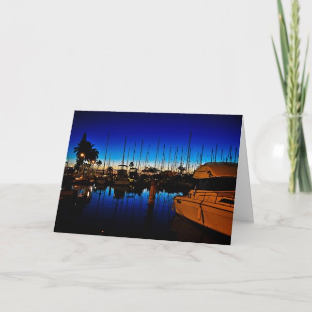 Carte Douceur au coucher du soleil (Devant)